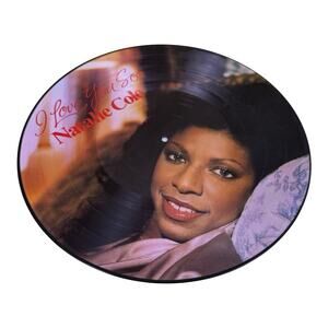 NATALIE COLE "I LOVE YOU SO" (PICTURE DISC) PREMIUM QUALITY USED LP (NM/EX)
